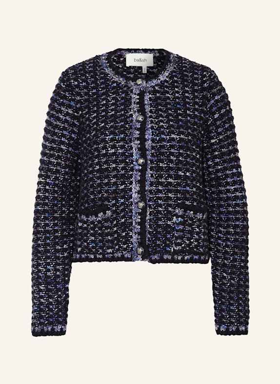 ba&sh Strickjacke BELONI BLAU/ DUNKELBLAU