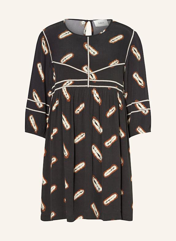 ba&sh Kleid CRISPY SCHWARZ/ BRAUN/ HELLBRAUN