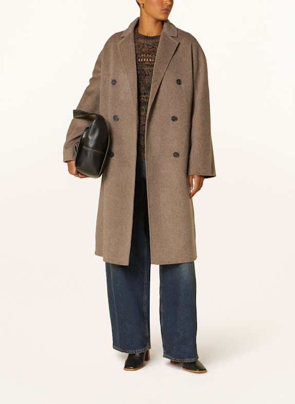 COS Wool coat BROWN