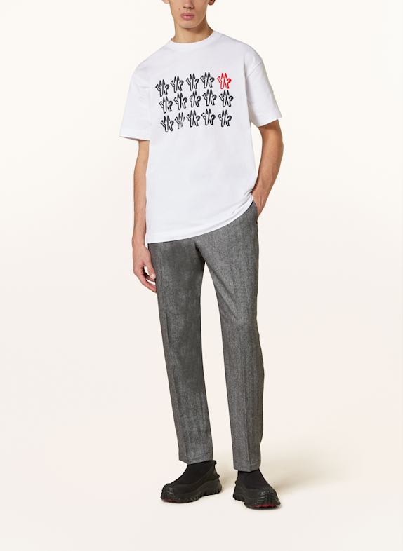 MONCLER T-shirt HVID / SORT