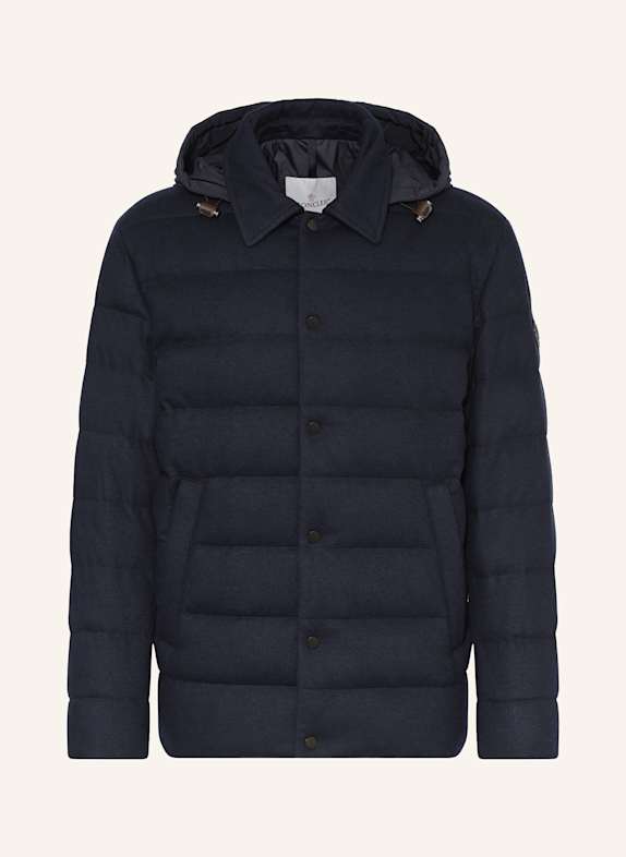 MONCLER Daunenjacke VIOTE mit abnehmbarer Kapuze DUNKELBLAU