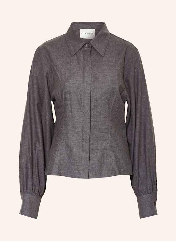 CLOSED Hemdbluse DUNKELGRAU