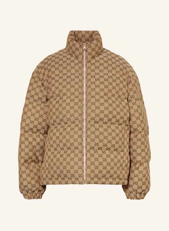 GUCCI Daunenjacke HELLBRAUN