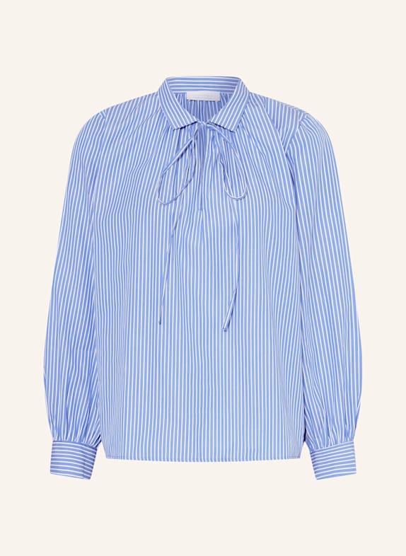 rich&royal Blusenshirt HELLBLAU/ WEISS