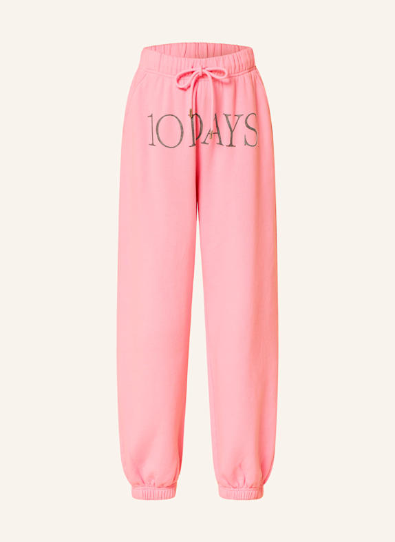 10DAYS Hose BAR JOGGER EASY im Jogging-Stil ROSA