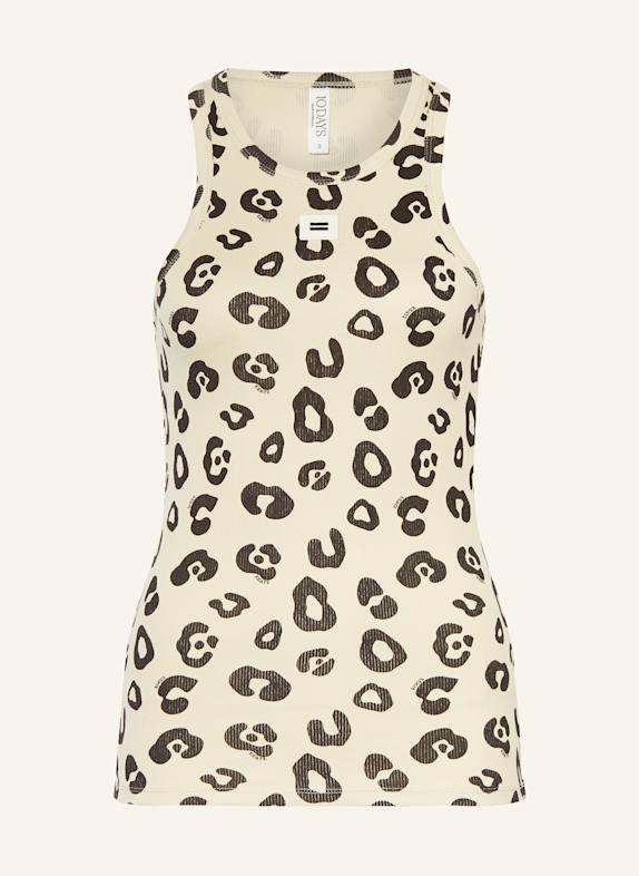 10DAYS Top BEIGE/ DUNKELBRAUN