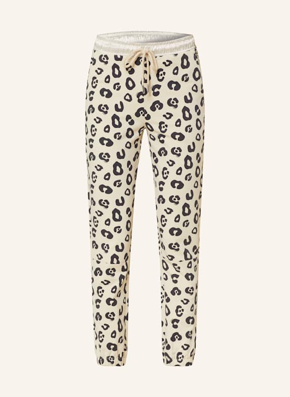 10DAYS Sweatpants BEIGE/ DUNKELBRAUN