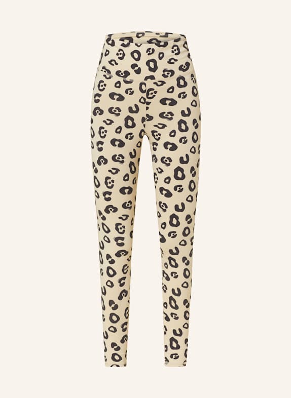 10DAYS 7/8-Leggings BEIGE/ DUNKELBRAUN