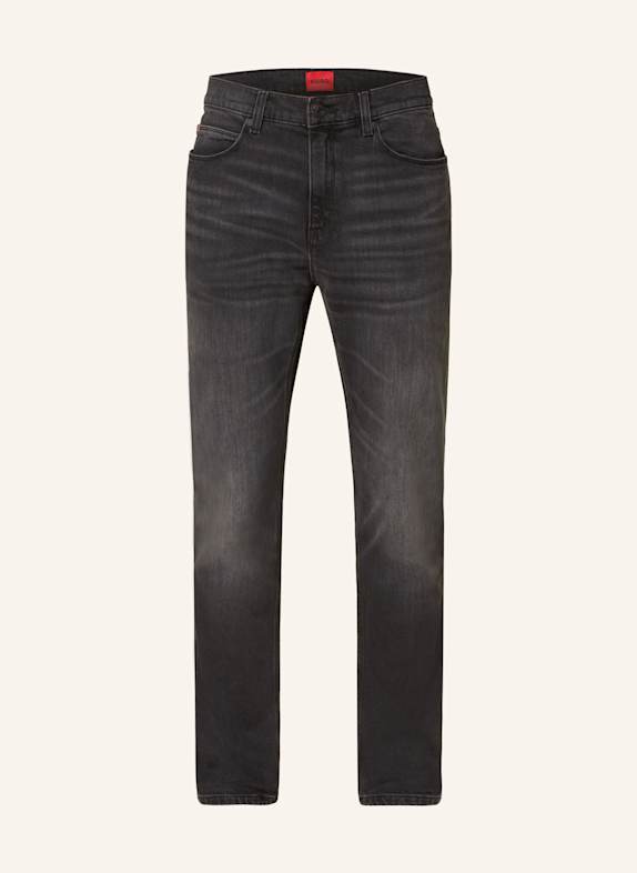 HUGO Jeansy HUGO 708 slim fit 007 BLACK