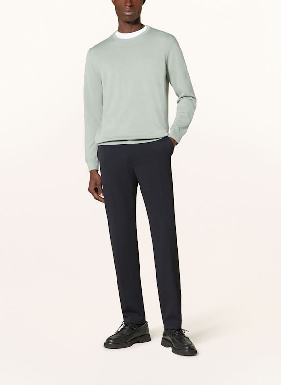 STROKESMAN'S Pullover HELLGRÜN