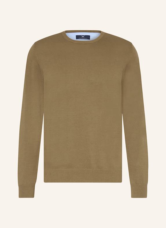 STROKESMAN'S Pullover OLIV