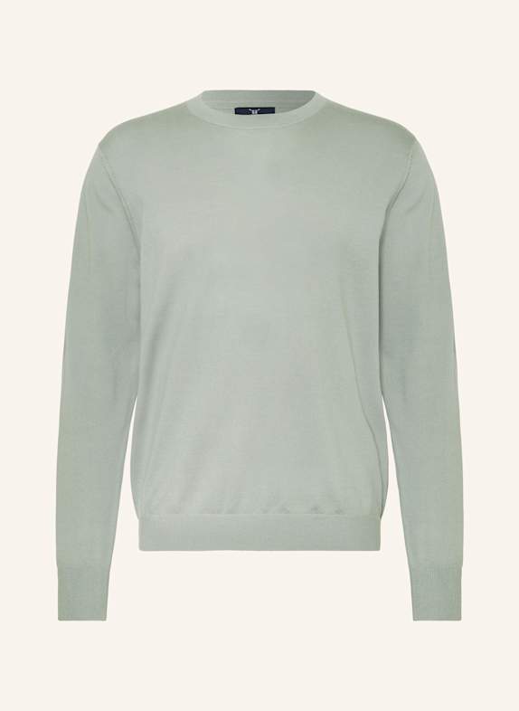 STROKESMAN'S Pullover HELLGRÜN