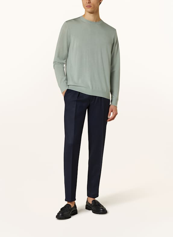 STROKESMAN'S Pullover HELLGRÜN