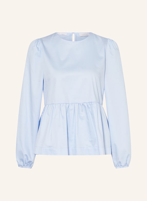 rich&royal Blusenshirt mit Rüschen HELLBLAU