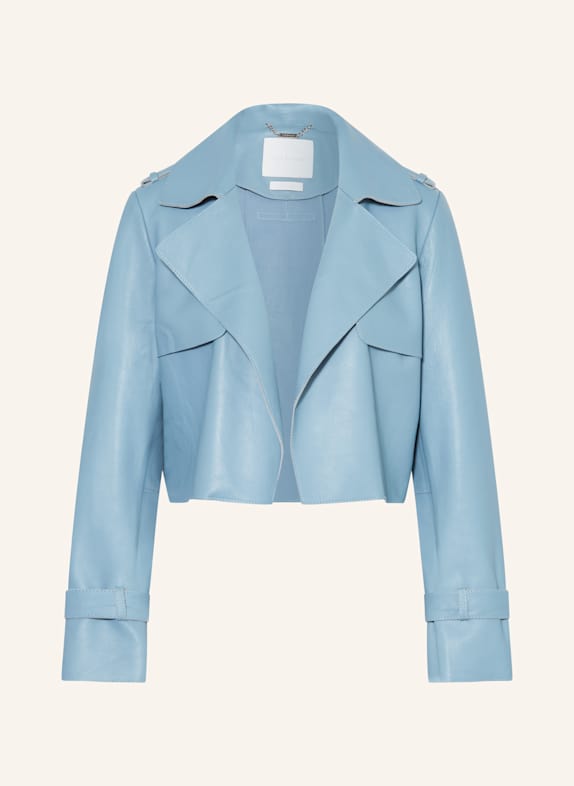 Rich & Royal Lederjacke HELLBLAU
