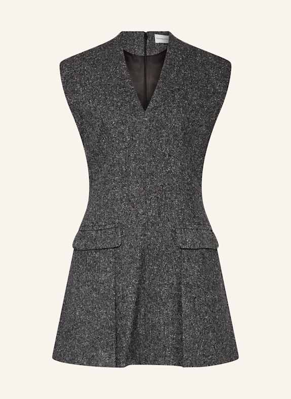 CLAUDIE PIERLOT Tweed-Kleid DUNKELGRAU