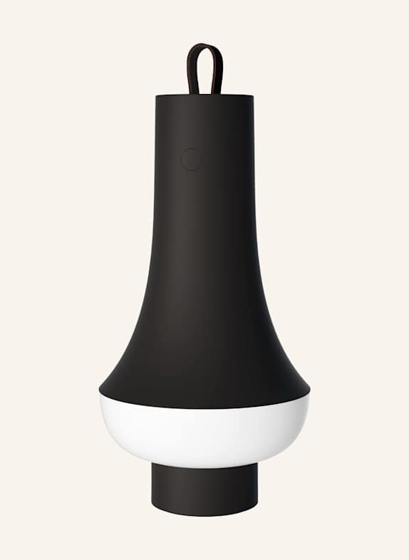 louis poulsen Tischleuchte TOMOSHI PORTABLE DUNKELBRAUN/ WEISS