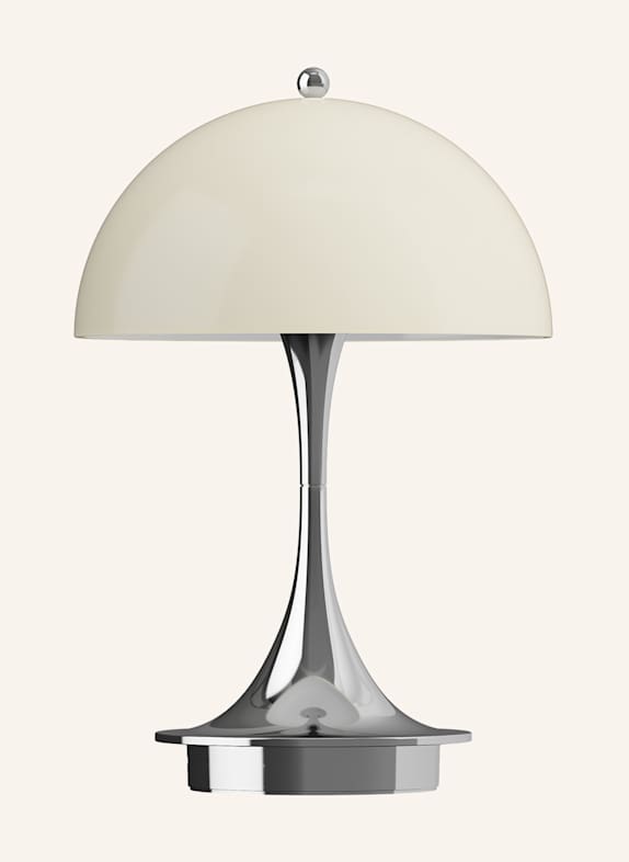 louis poulsen Tischleuchte 160 PORTABLE CREME/ SILBER