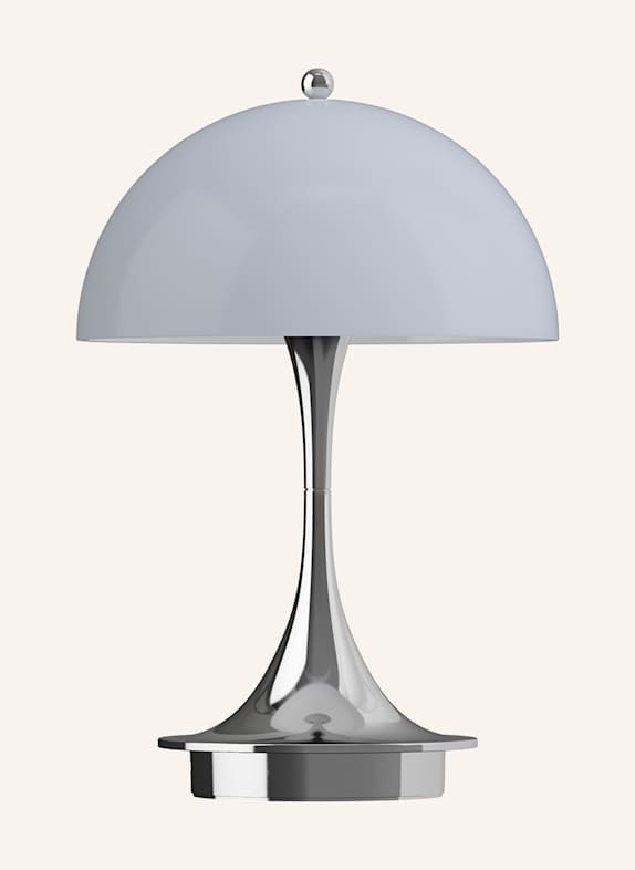 louis poulsen Tischleuchte 160 PORTABLE BLAUGRAU/ SILBER