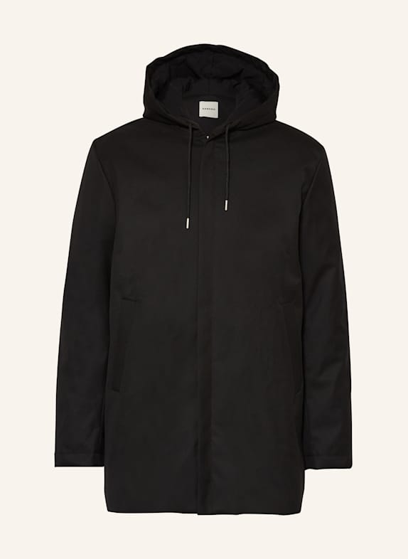 SANDRO Parka SCHWARZ