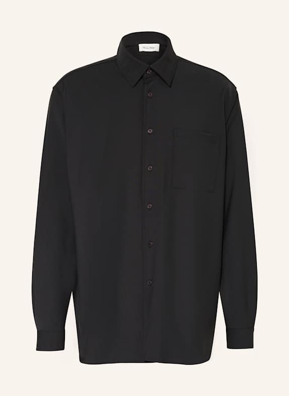 American Vintage Hemd DOACITY Comfort Fit SCHWARZ