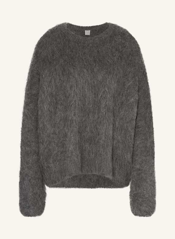 TOTEME Alpaka-Pullover DUNKELGRAU