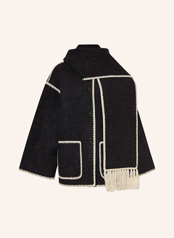 TOTEME Cabanjacke DUNKELGRAU