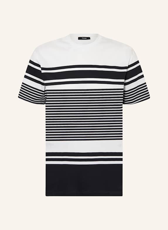REISS T-shirt LORY WHITE/ DARK BLUE