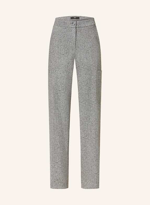 BRAX Hose MAINE GRAU/ SCHWARZ/ WEISS