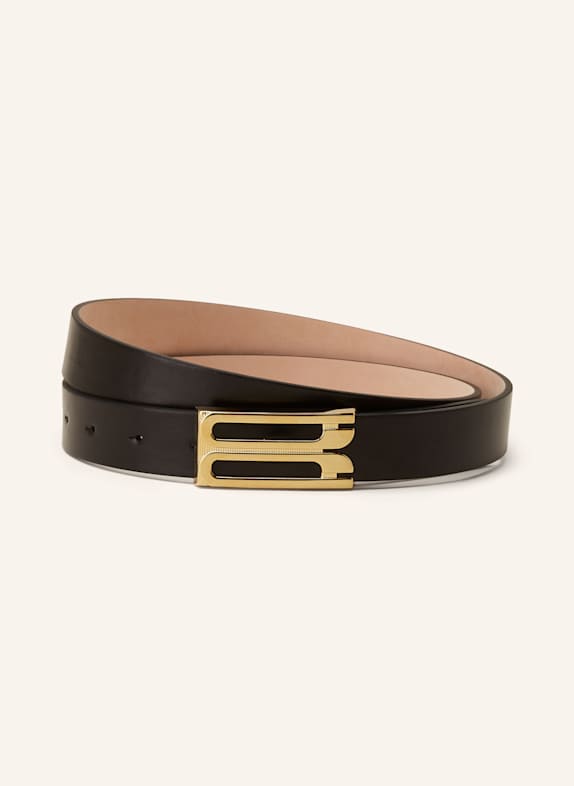 VICTORIA BECKHAM Ledergürtel SCHWARZ