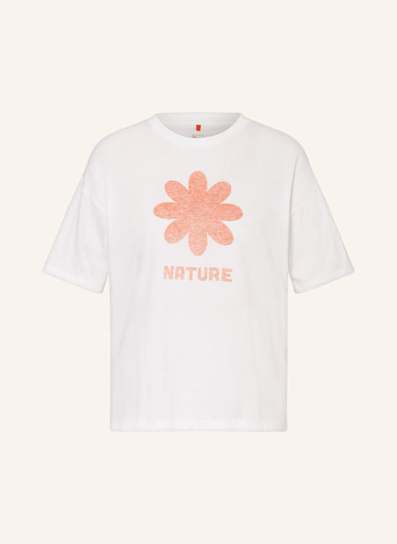 LUISA CERANO T-Shirt WEISS/ HELLORANGE
