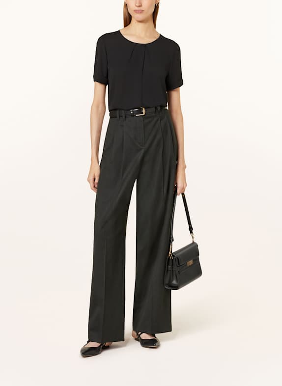 LUISA CERANO Blusenshirt SCHWARZ