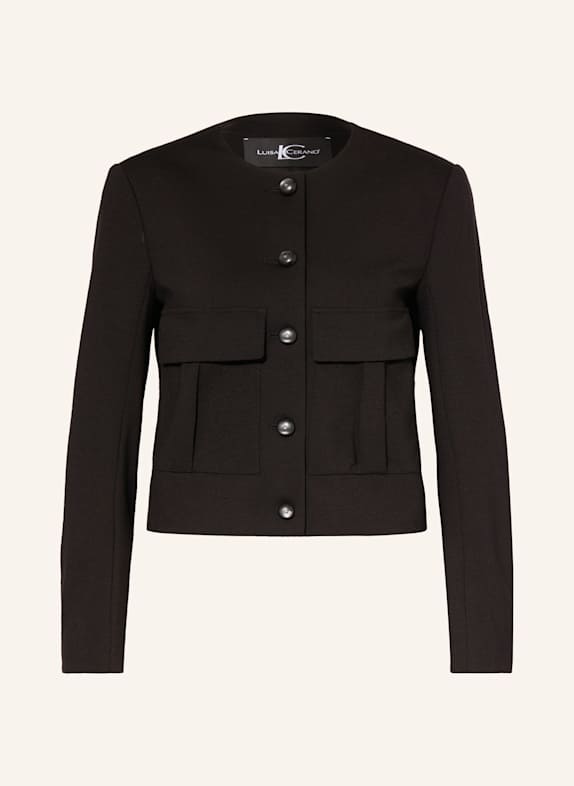LUISA CERANO Kastenjacke SCHWARZ