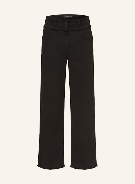 LUISA CERANO Straight Jeans SCHWARZ