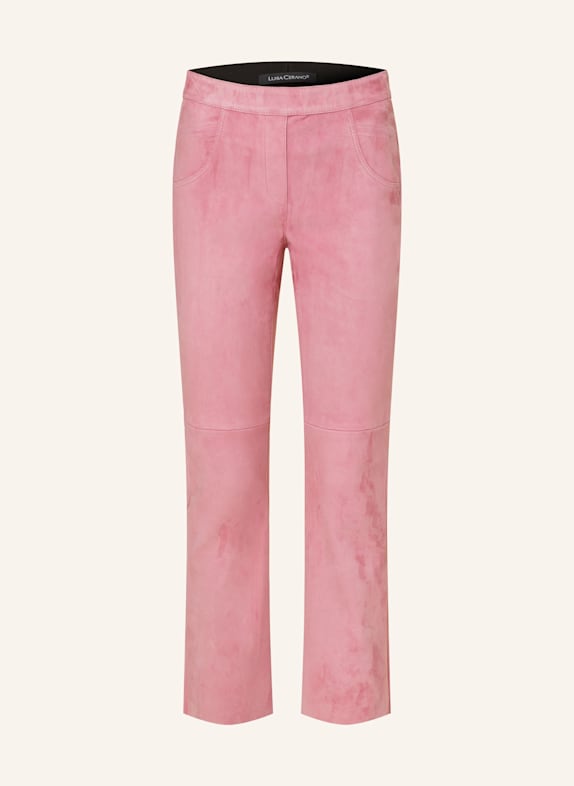LUISA CERANO Lederhose ROSA