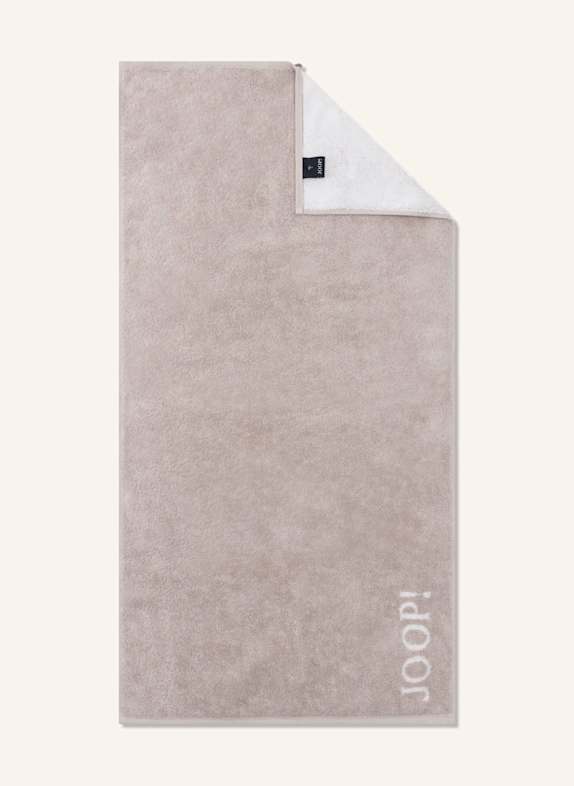 JOOP! Handtuch JOOP! DEVIDED BEIGE/ WEISS