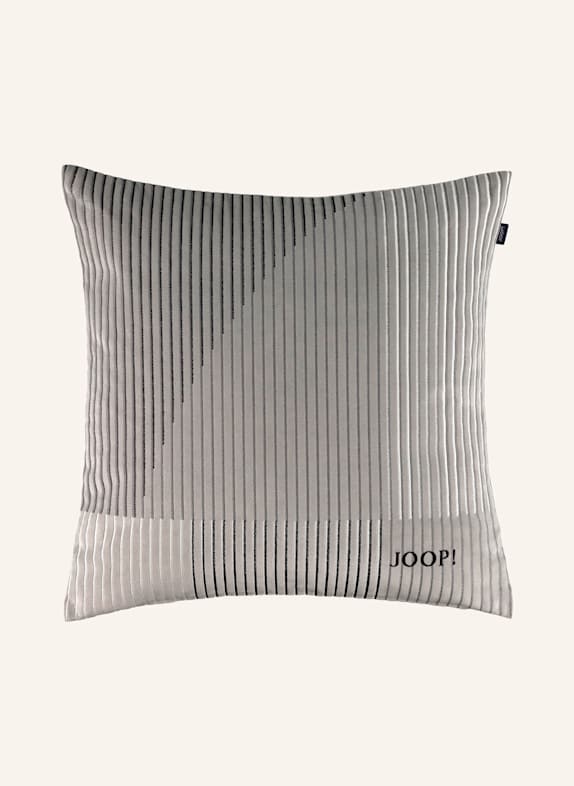 JOOP! J!DIVIDED decorative cushion cover in velvet GRAY / BLACK