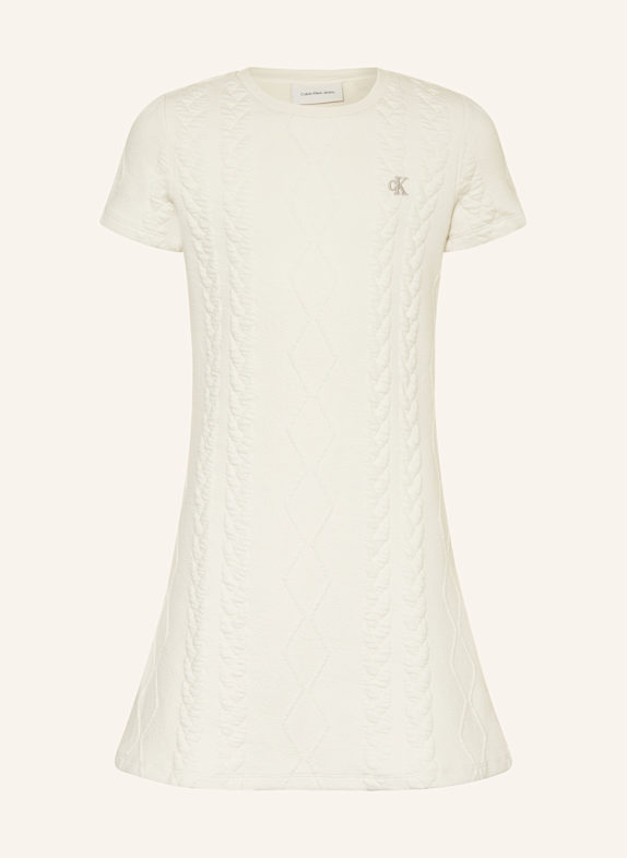 Calvin Klein Strickkleid BEIGE