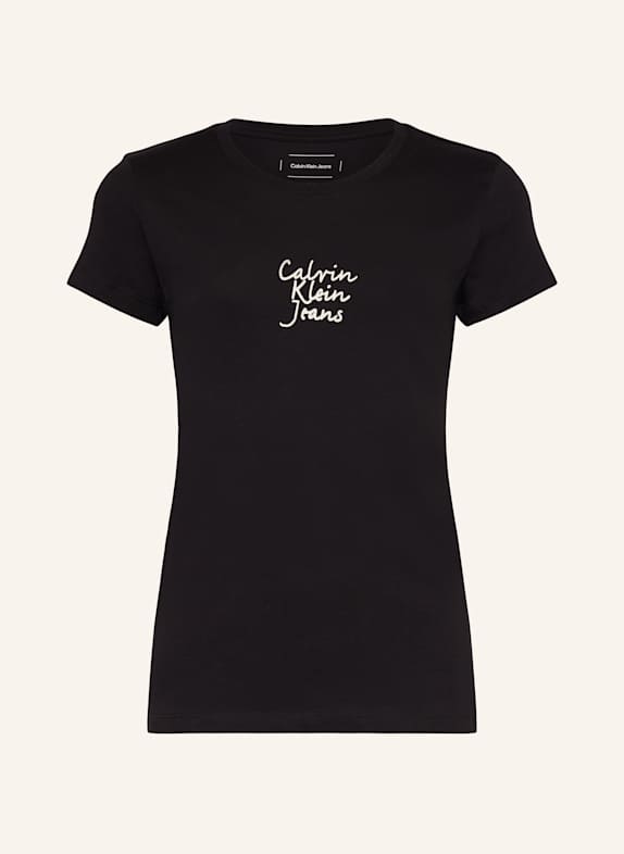 Calvin Klein T-Shirt SCHWARZ