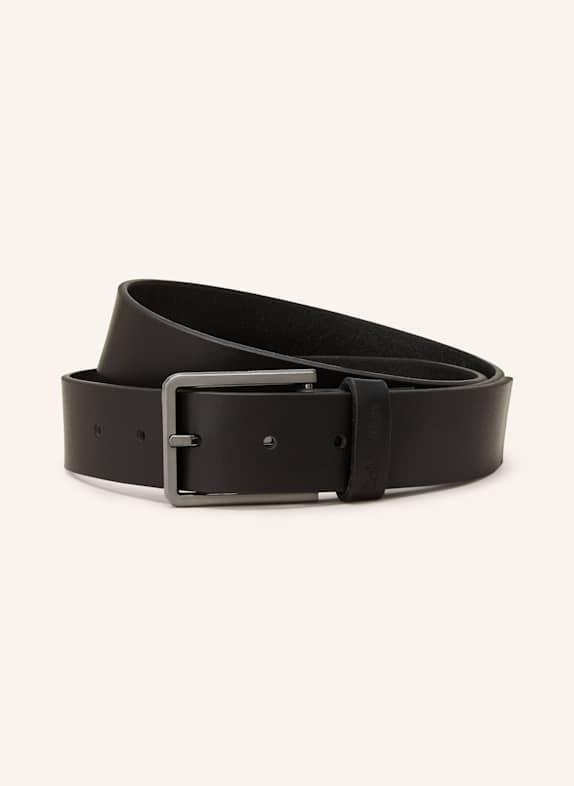 Calvin Klein Ledergürtel SCHWARZ