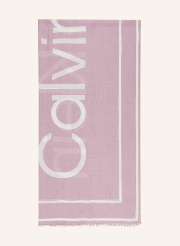 Calvin Klein Tuch ROSÉ/ WEISS