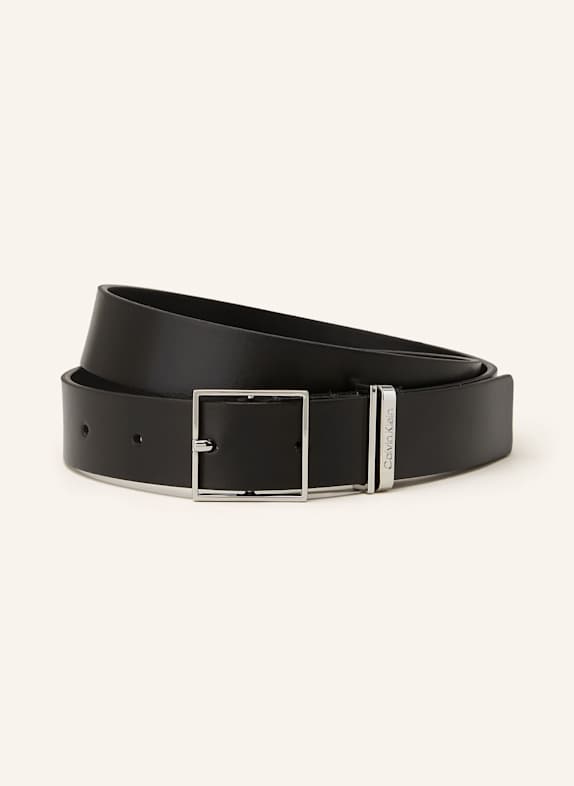 Calvin Klein Ledergürtel SCHWARZ