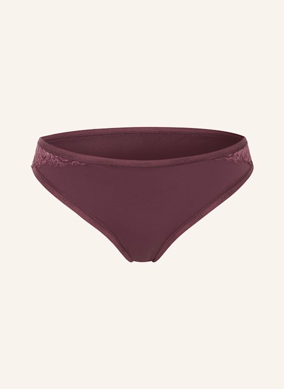 Calvin Klein Kalhotky CK ATTRACTION TMAVĚ ČERVENÁ