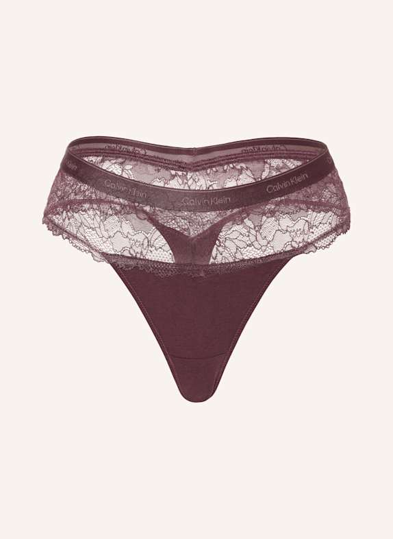 Calvin Klein String MODERN LACE LILA