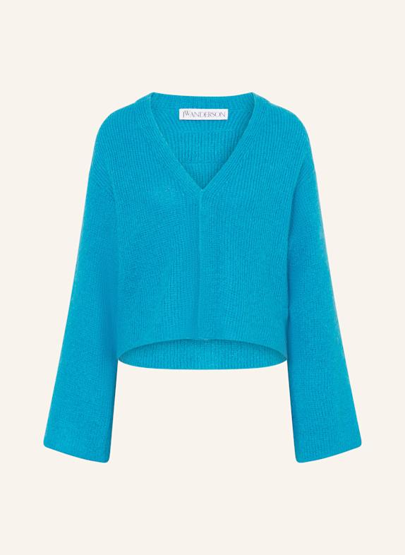 JW ANDERSON Strickjacke TÜRKIS