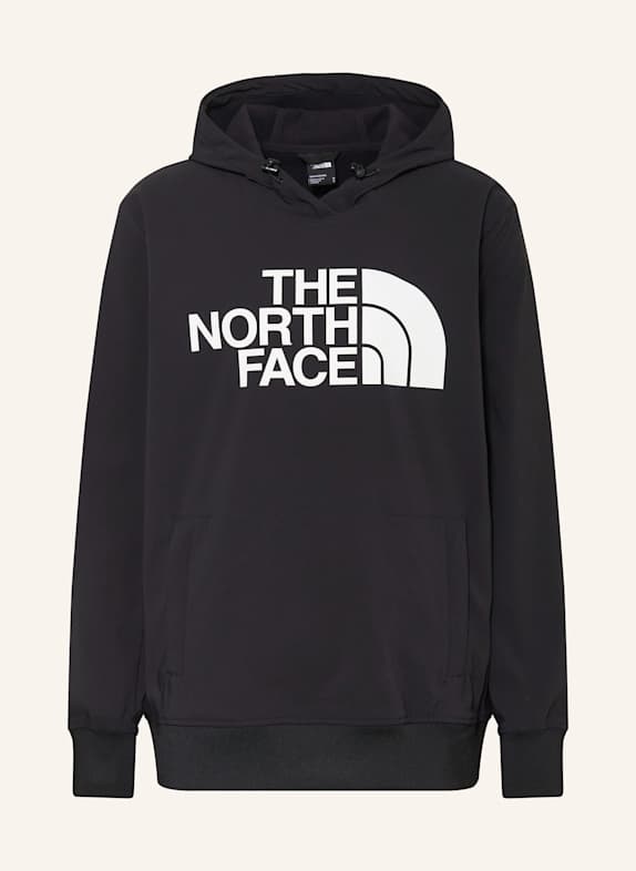 THE NORTH FACE Funktions-Hoodie TEKNO SCHWARZ/ WEISS