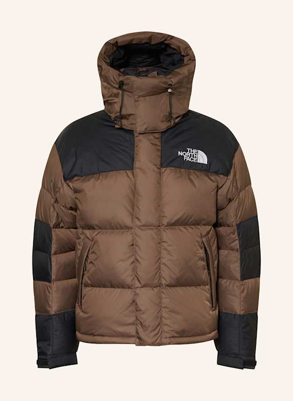 THE NORTH FACE Daunenjacke HIMALAYAN BALTORO mit abnehmbarer Kapuze BRAUN/ SCHWARZ
