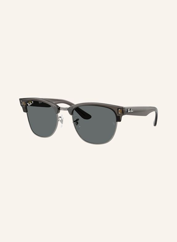 Ray-Ban Sonnenbrille RBR0504S CLUBMASTER REVERSE 670781 - GRAU/ DUNKELGRAU POLARISIERT