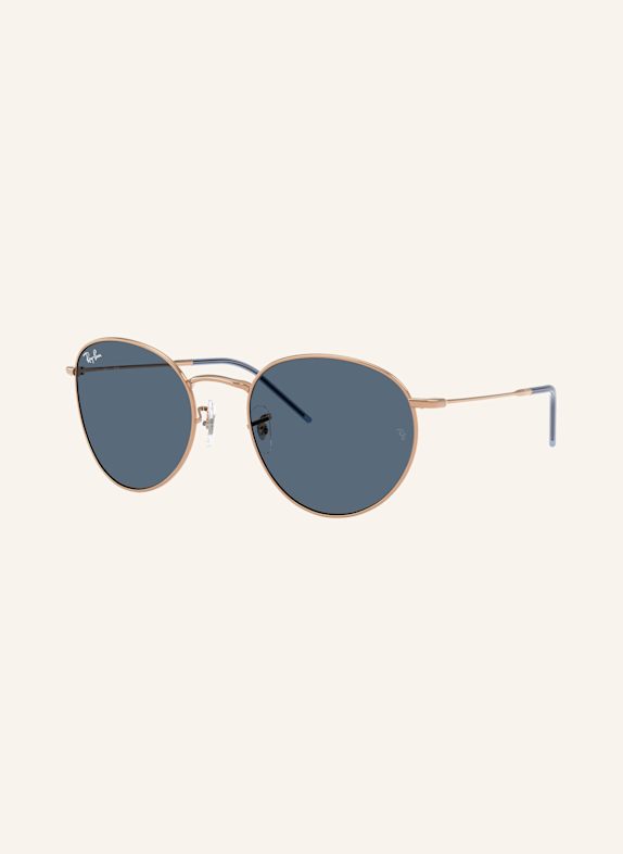 Ray-Ban Sonnenbrille RB0103S ROUND REVERSE 92023A - ROSEGOLD/ BLAU
