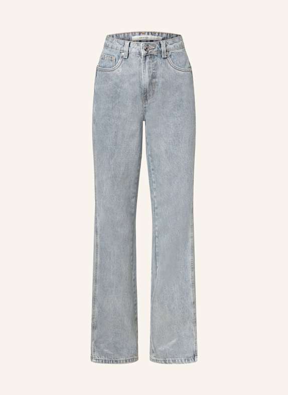 GESTUZ Coated Jeans COATYGZ 106664 Coated silver blue wash